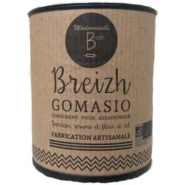 MADEMOISELLE BREIZH Gomasio Condiment pour Assaisonner Bio 100g