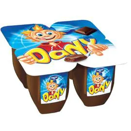 DANONE Flan au chocolat Dany 4x100g