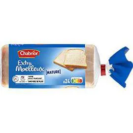 CHABRIOR Pain de mie Extra Moelleux nature 500g