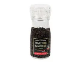 ALBERT MÉNÈS Poivre noir de Kampot IGP en grains en moulin 50g