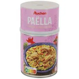 AUCHAN Paëlla volaille et fruits de mer 1kg