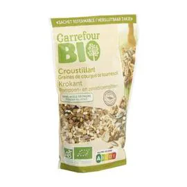 CARREFOUR BIO Céréales bio courge tournesol 375g