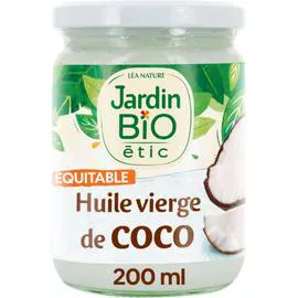LÉA NATURE, JARDIN BIO ÉTIC Huile vierge de coco Bio 200ml