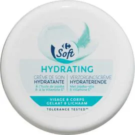 CARREFOUR SOFT Crème visage & corps hydratante 250ml