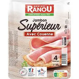 MONIQUE RANOU Jambon supérieur avec couenne 160g