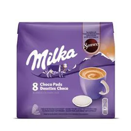 SENSEO Chocolat capsules Milka chocolat x8 112g