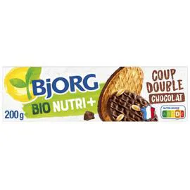 BJORG Biscuits chocolat noir bio 200g