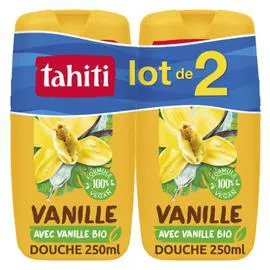 TAHITI Gel Douche Vanille Gourmande 2X250ml
