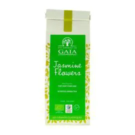 LES JARDINS DE GAIA Thé Vert Parfumé Jasmin Bio 100g