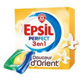 MARQUE REPÈRE, EPSIL Lessive tri-dose Orient x20 490ml