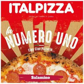 ITALPIZZA Pizza Numero Uno Salamino 410g