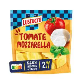 LUSTUCRU Pâtes Fraîches Girasoli Tomates Mozzarella 250g