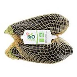MARQUE REPÈRE, BIO VILLAGE Aubergine Bio x2 x2
