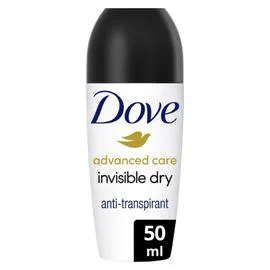 DOVE Déodorant bille Advanced care invisible 50ml