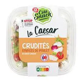 MARQUE REPÈRE, CÔTÉ SNACK Salade poulet cesar 250g