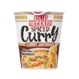 NISSIN Nouilles japonaises spicy curry curry japonais 67g