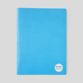 MONOPRIX Monoprix Maison Cahier Bleu 96 Pages Petits Carreaux Couverture Carte 24X32Cm l'unité