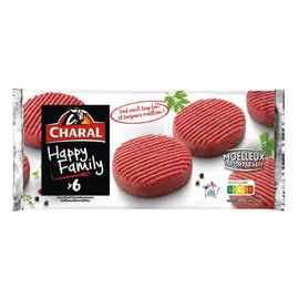CHARAL Haché de boeuf Happy Family 600g