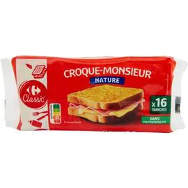 CARREFOUR CLASSIC' Fromage croque-monsieur nature 300g