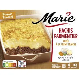 MARIE Plat cuisiné hachis parmentier 1kg