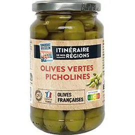 ITINÉRAIRE DES SAVEURS Olives Picholines vertes 200g