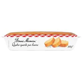 BONNE MAMAN Quatre-quarts pur beurre 500g