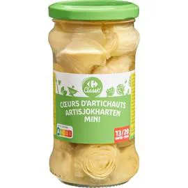 CARREFOUR CLASSIC' Mini coeurs d'artichauts 165g