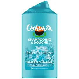 USHUAÏA Gel Douche Fraîcheur Intense Minéraux Marins 300ml