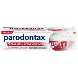 PARODONTAX Dentifrice Blancheur Réparation Active Gencives 75ml