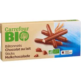 CARREFOUR BIO Biscuits chocolat au lait 125g