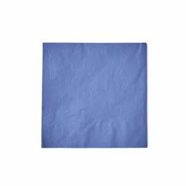 MONOPRIX MAISON 50 serviettes double épaisseur, bleu nuit, 33x33cm l'unité