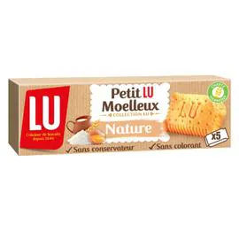 LU Gâteaux moelleux natures Petit Moelleux 140g