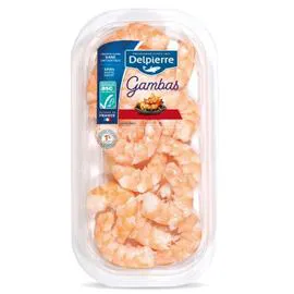 DELPIERRE Gambas decortiquées ASC 200g