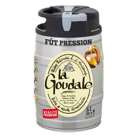 LA GOUDALE Bière blonde à l'ancienne 5l