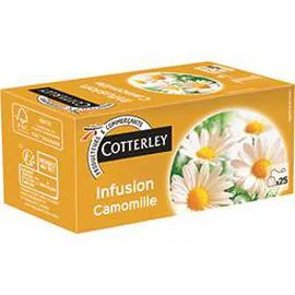 COTTERLEY Infusion camomille Matricaire 25x0,9g