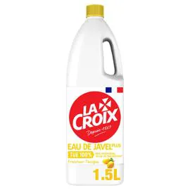 LA CROIX Eau De Javel Plus Nettoyant Désinfectant Fraîcheur Tonique 1,5l