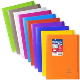 CLAIREFONTAINE Cahier KoverBook Bleu Marine - 96p - 21x29.7cm l'unité