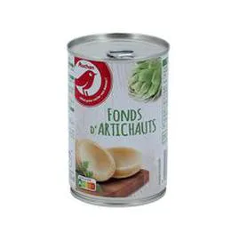 AUCHAN Fonds d'artichauts 210g