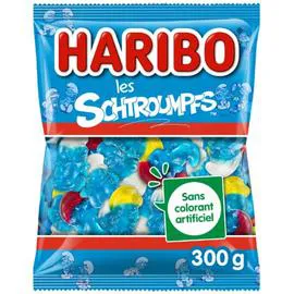 HARIBO Bonbons Les Schtroumpfs 300g