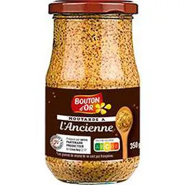 BOUTON D'OR Moutarde à l'ancienne 350g