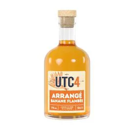 UTC4 Rhum arrangé banane flambée 500ml