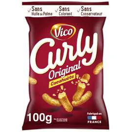 VICO, CURLY Biscuits apéritifs cacahuète 100g