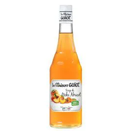 LA MAISON GUIOT Sirop pêche abricot 70cl