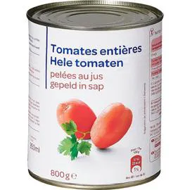 CARREFOUR Tomates entières pelées au jus 480g