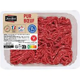 JEAN ROZÉ Viande hachée vrac pur boeuf 5% 350g