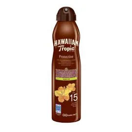 HAWAIIAN TROPIC Huile bronzante sèche SPF15 177ml