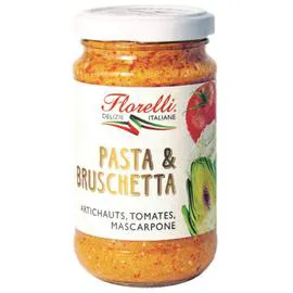 FLORELLI Sauce artichauts tomate mascarpone 190g