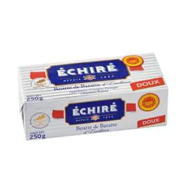 ÉCHIRÉ Beurre Doux de Baratte AOP de Charentes-Poitou 250g