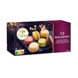 CARREFOUR EXTRA Macarons assortiment 144g