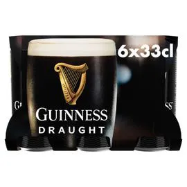 GUINNESS Bière brune 6x33cl